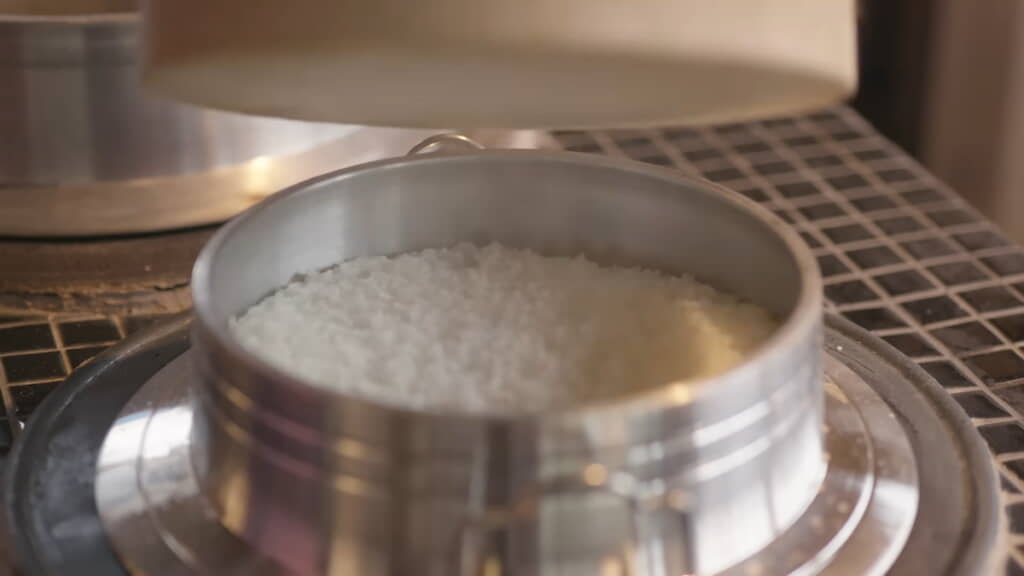 ごはんが炊き上がった