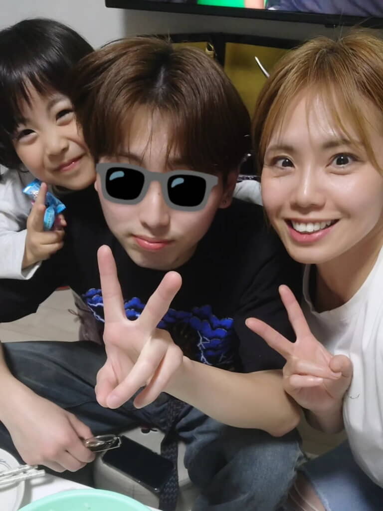 19年後の親子の姿。みんな幸せそうですね！