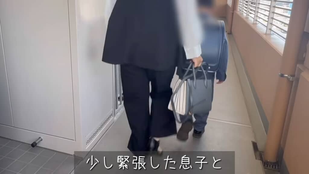 ついに息子くんの入学式!