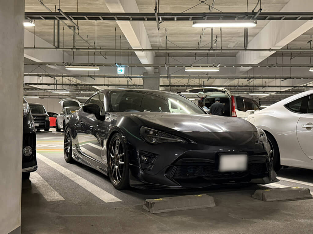 愛車のトヨタ「GR86」