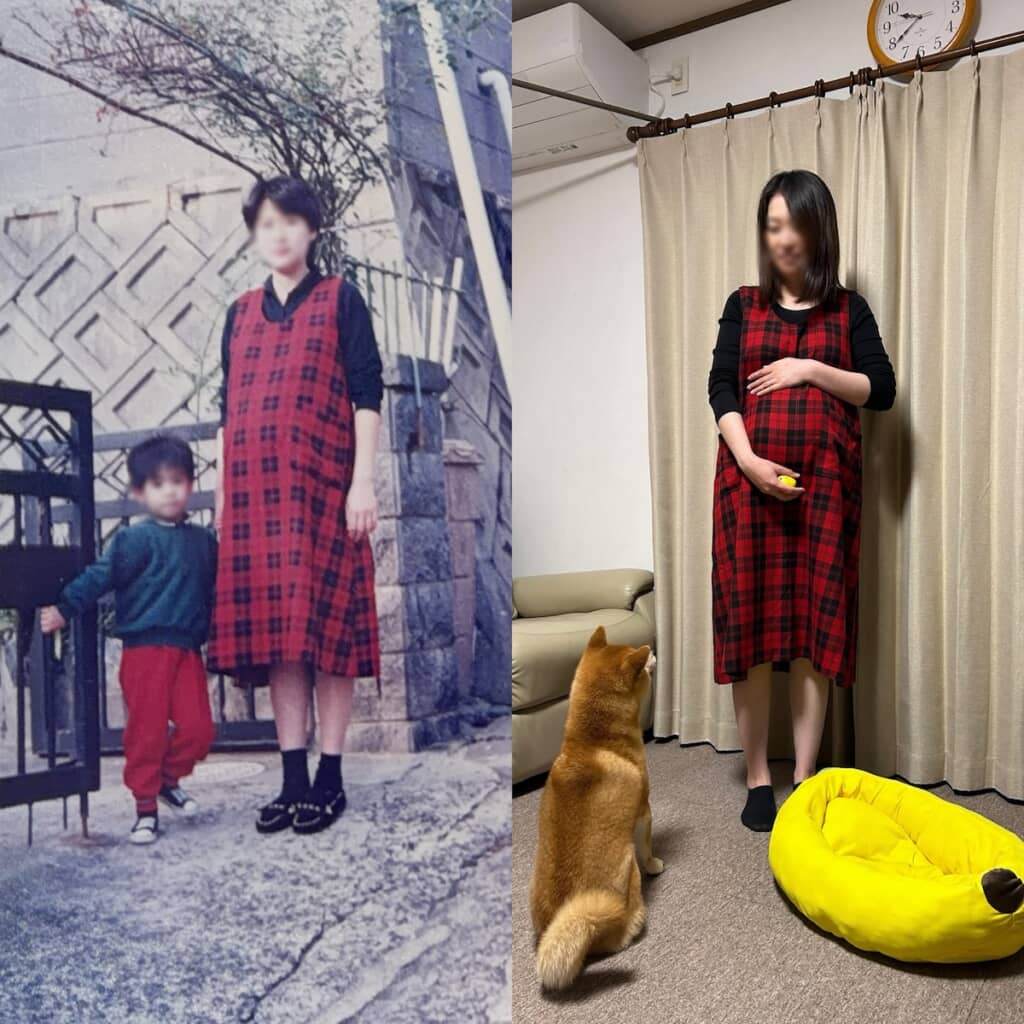 世代を超えて受け継がれてきたマタニティスカート