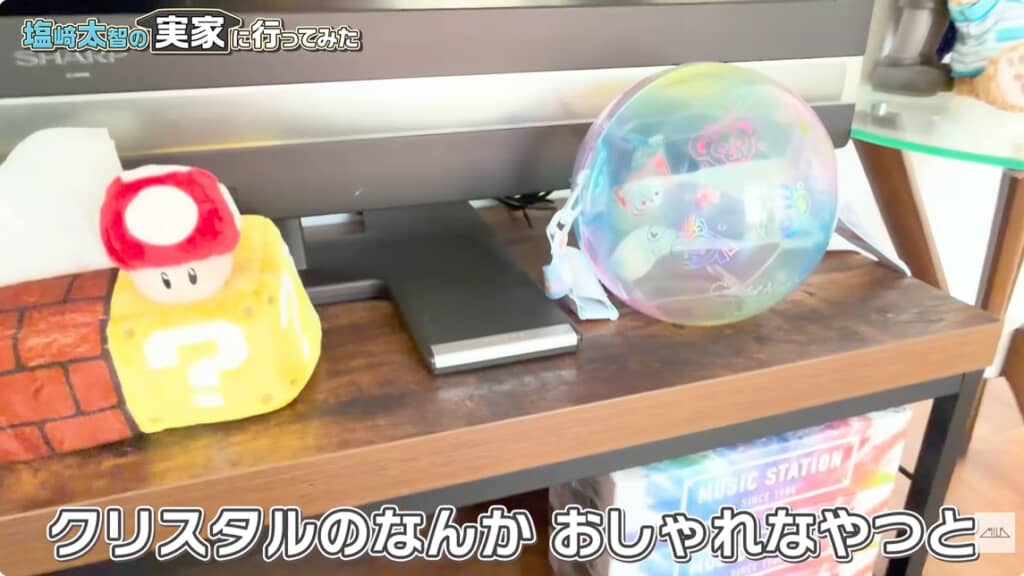 飾られていたポップコーンバケット