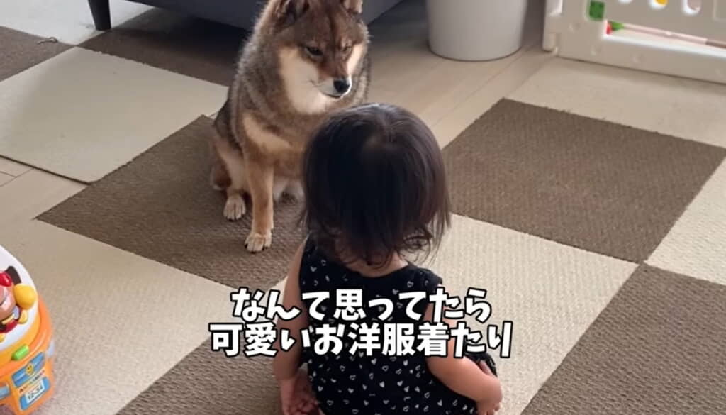 かわいいワンピースを着るように