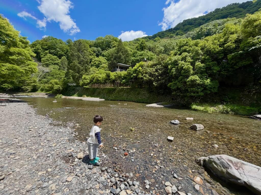川の近くもいいね