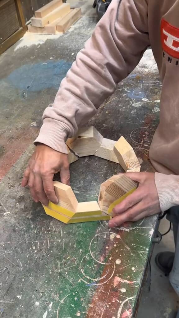 32面体を作成中
