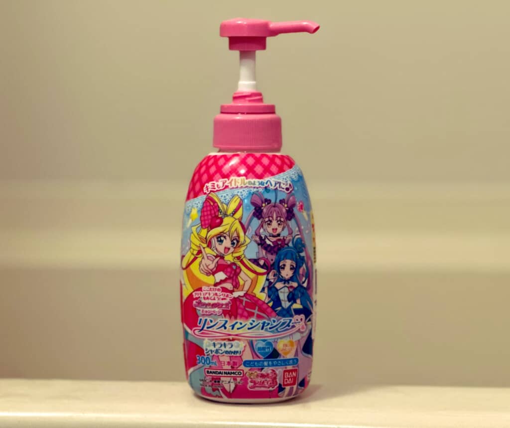 きっかけは娘さんの「キミとアイドルプリキュア」シャンプー