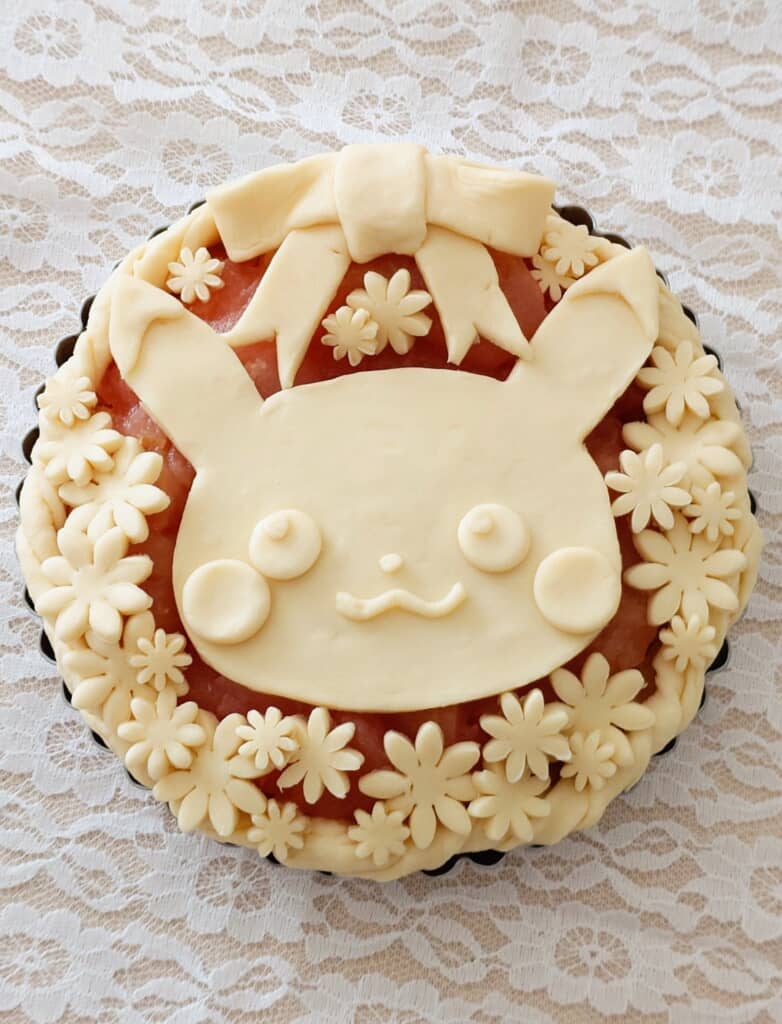 ピカチュウアップルパイ