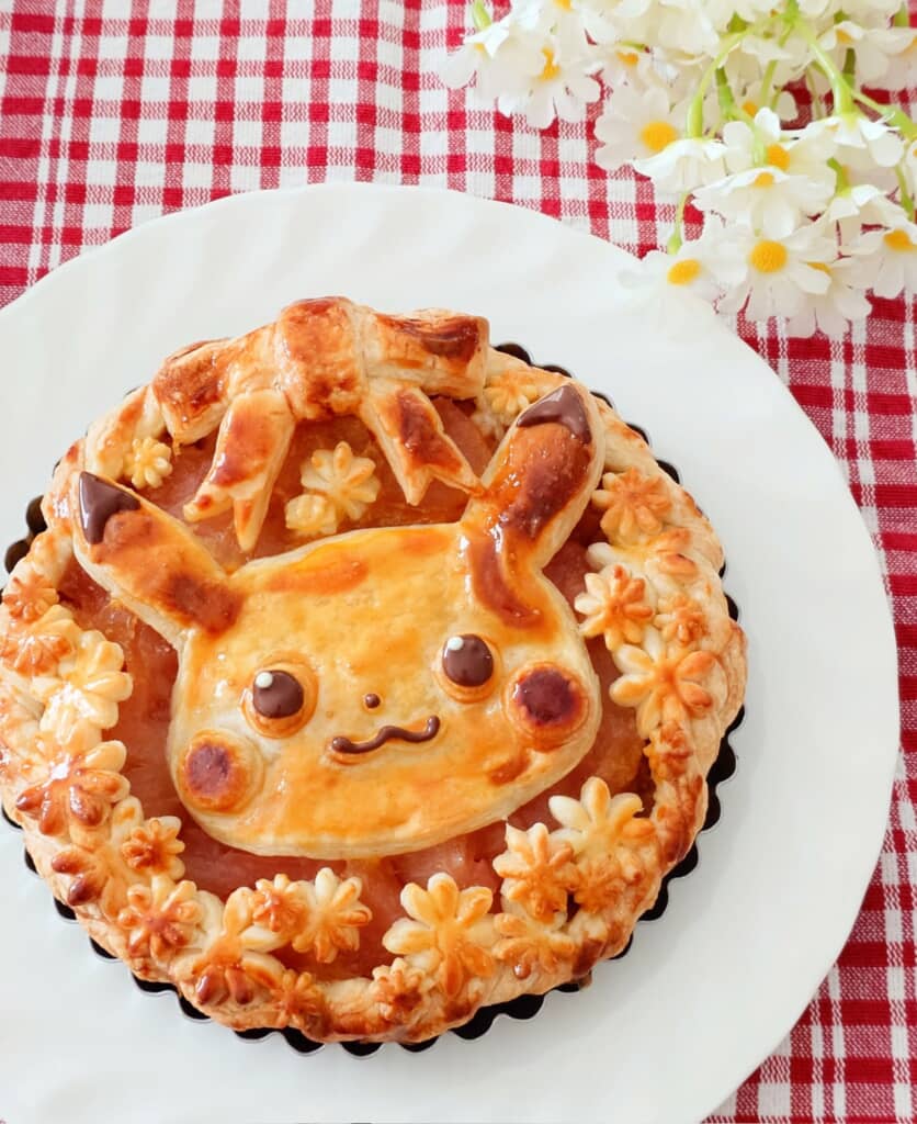 ピカチュウアップルパイ