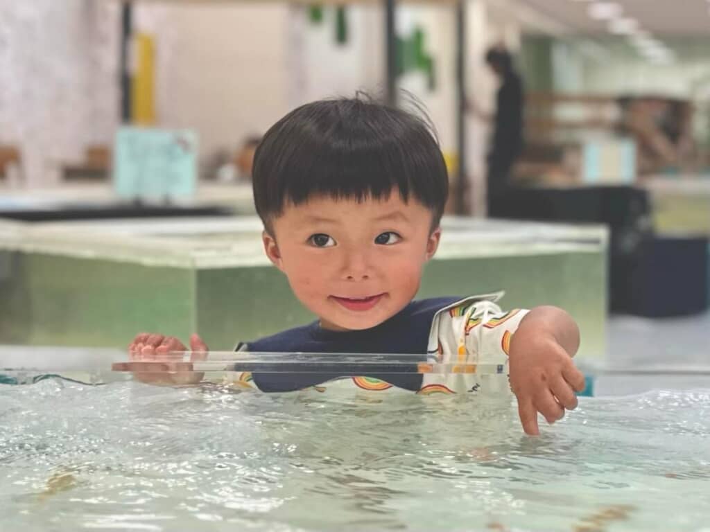 ぱっつん前髪が似合う男の子に成長