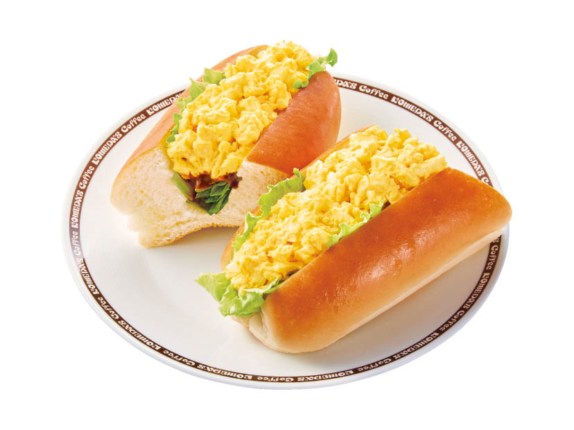 コメダ珈琲店の「手作りたまごドッグ」