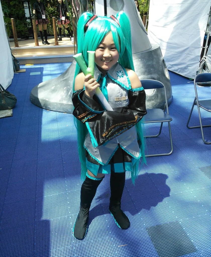 初めてのコスプレは初音ミク