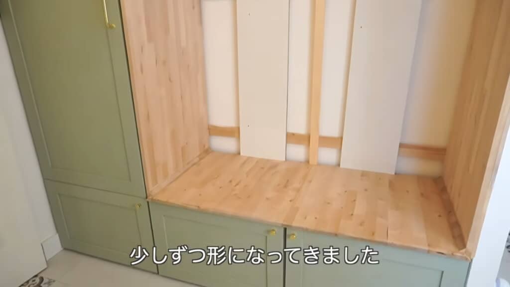 もうすぐ完成です