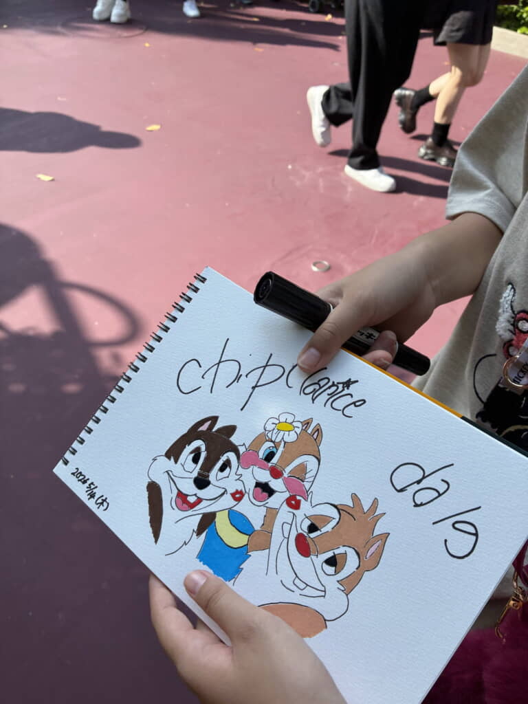 こちらのサインもすてき！
