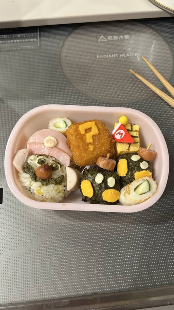 マリオのキャラ弁！