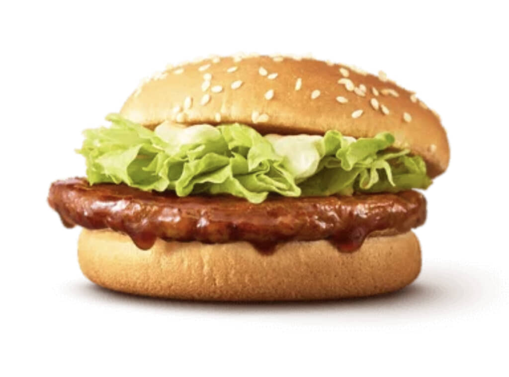 マクドナルドの人気メニュー「てりやきマックバーガー」
