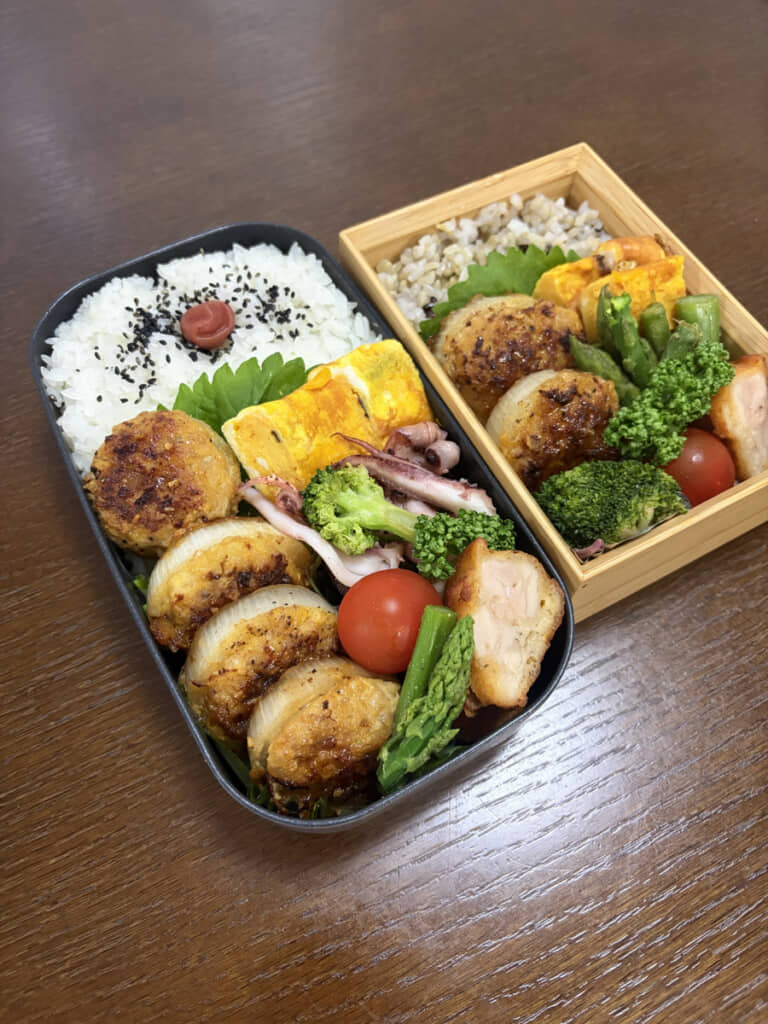 新タマネギの肉詰め