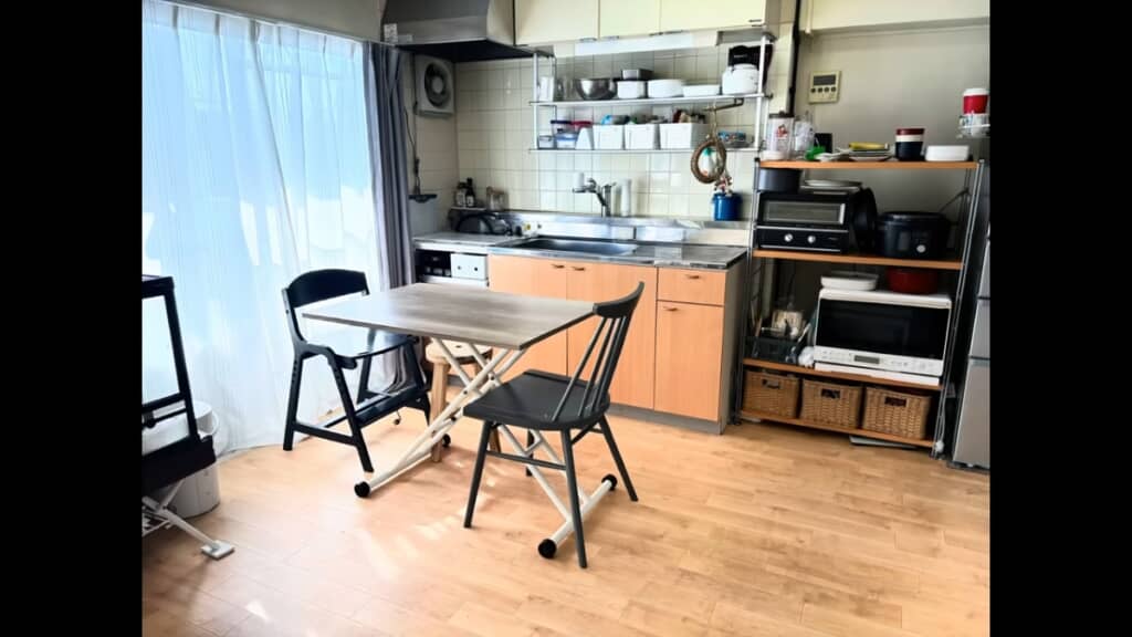 同じ部屋とは思えないほどすっきり！
