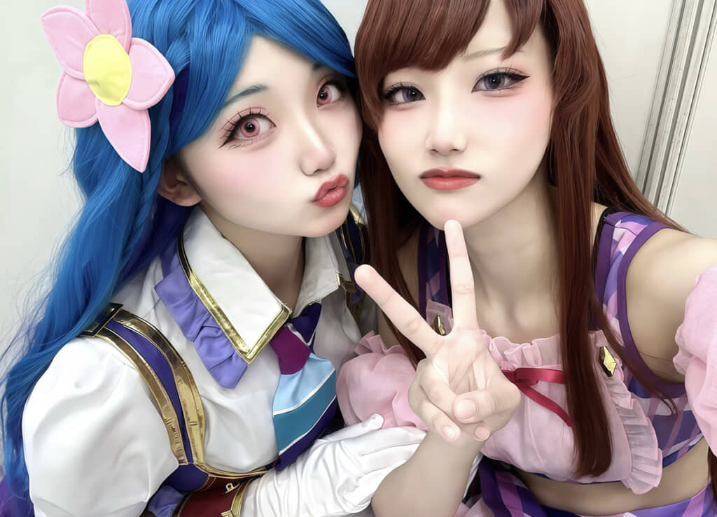「アイカツ！」の人気キャラに変身！