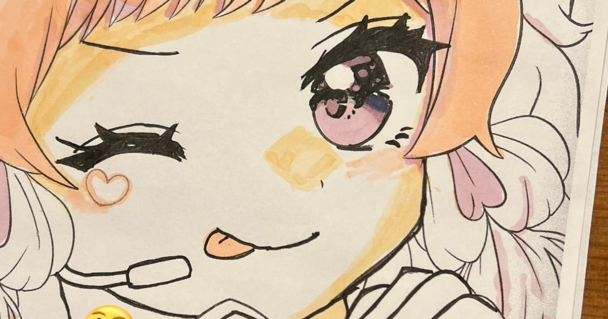 小4娘が“ダイソーの塗り絵”を描いていたら……　親子が思わず固まった“まさかの光景”が836万表示「やっぱりそこで悩むよね？！？！」（1/2） | カルチャー・アート ねとらぼ