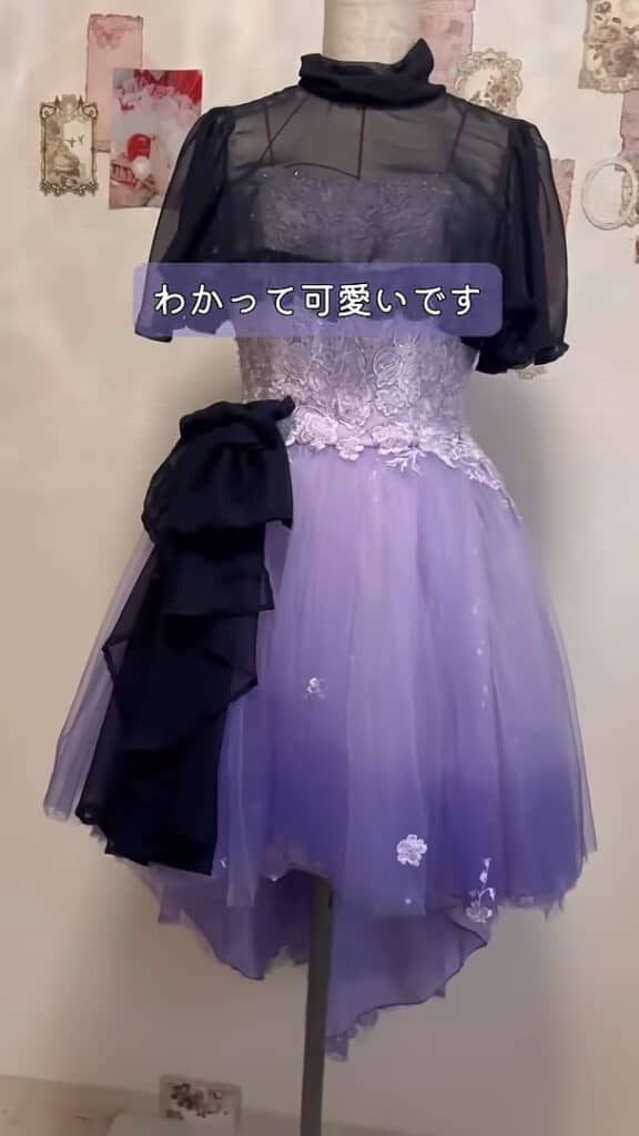 レース模様がはっきりしてかわいい!