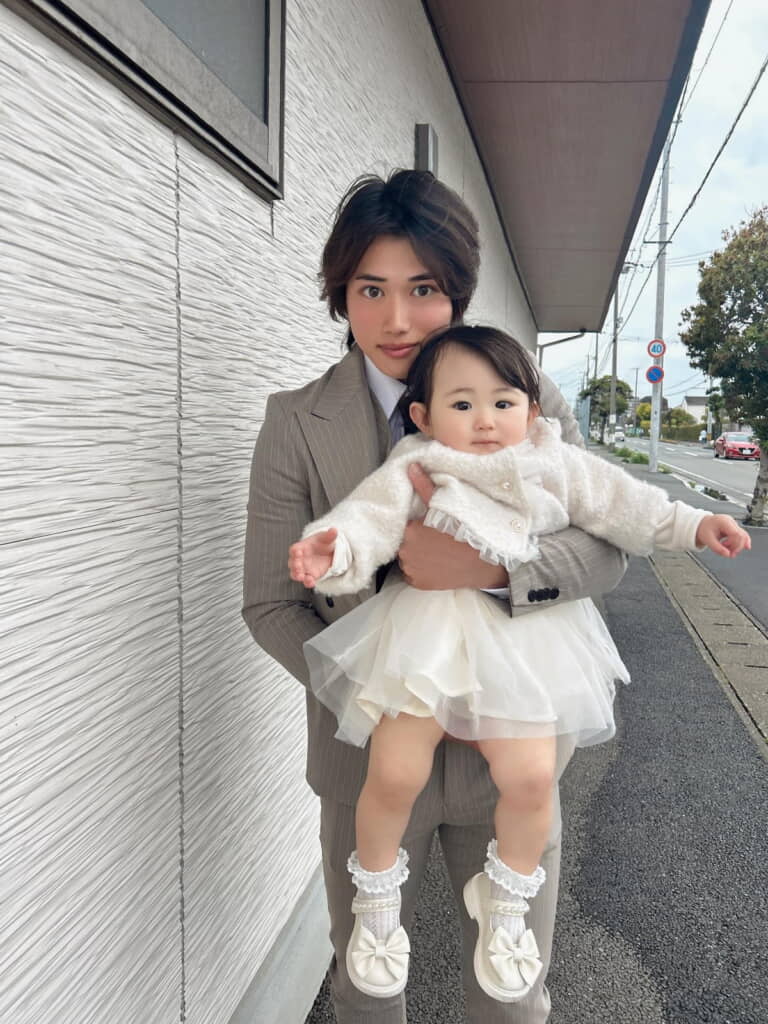1年後のツーショットもすてきですね