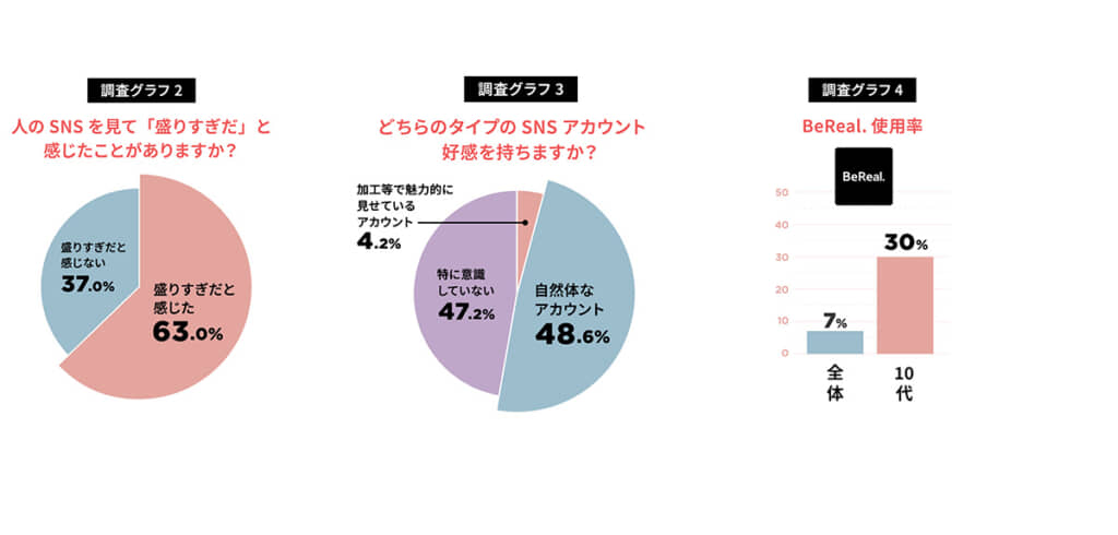 調査グラフ2、調査グラフ3、調査グラフ4