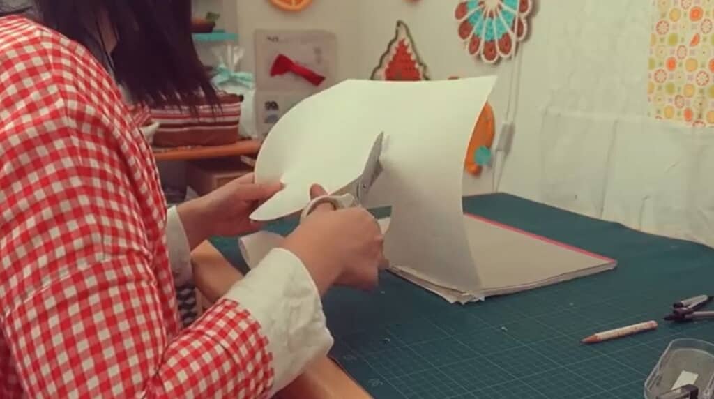型紙を作ります