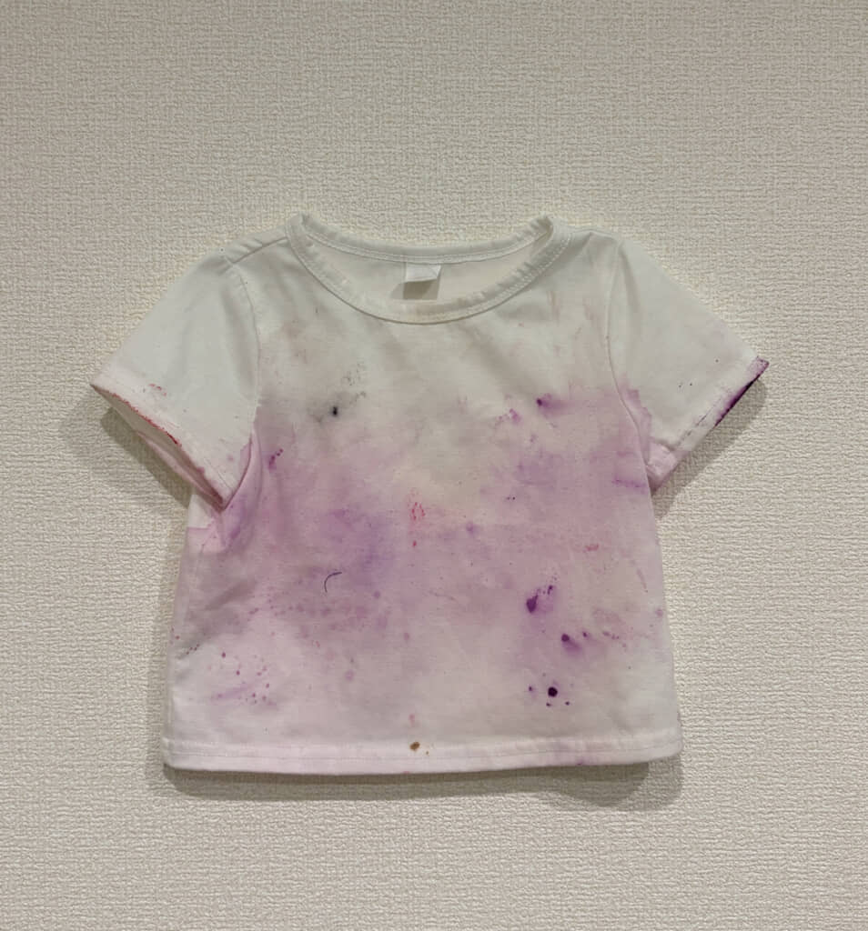 絵を楽しんだ跡が自然とアートに！