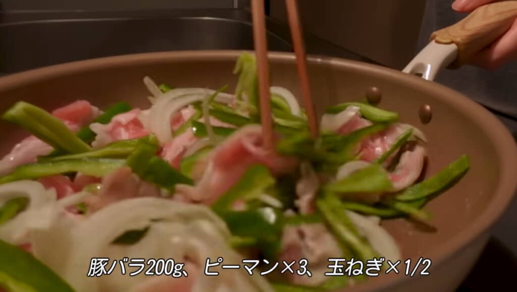 夕食分を合わせて多めに作ります