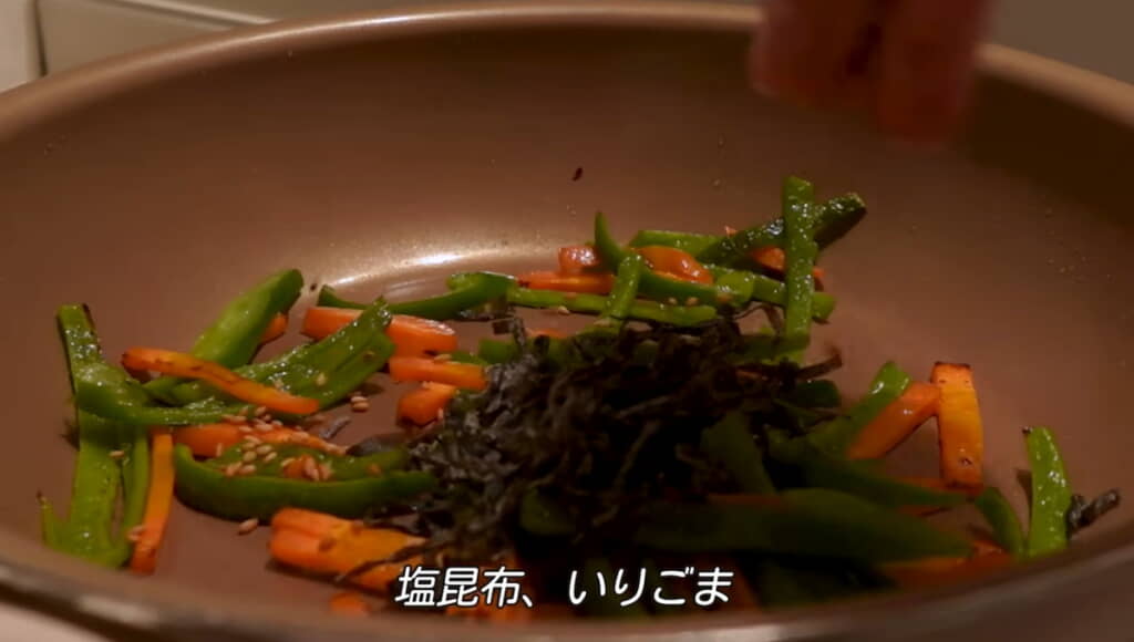余っていた野菜を消費