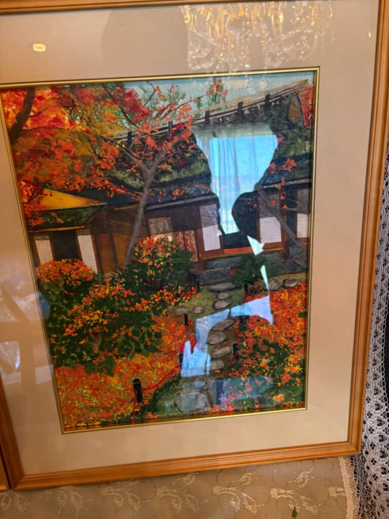 82歳祖母が趣味で制作しているちぎり絵がすごい
