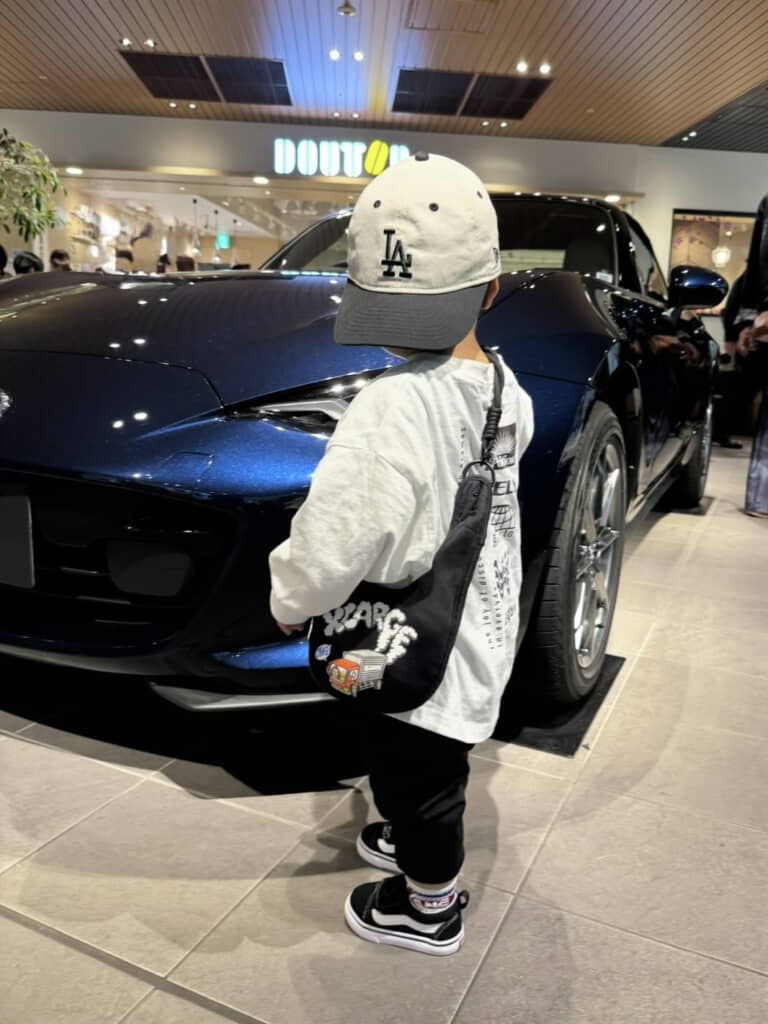 現在バッグとして使いこなす息子さん