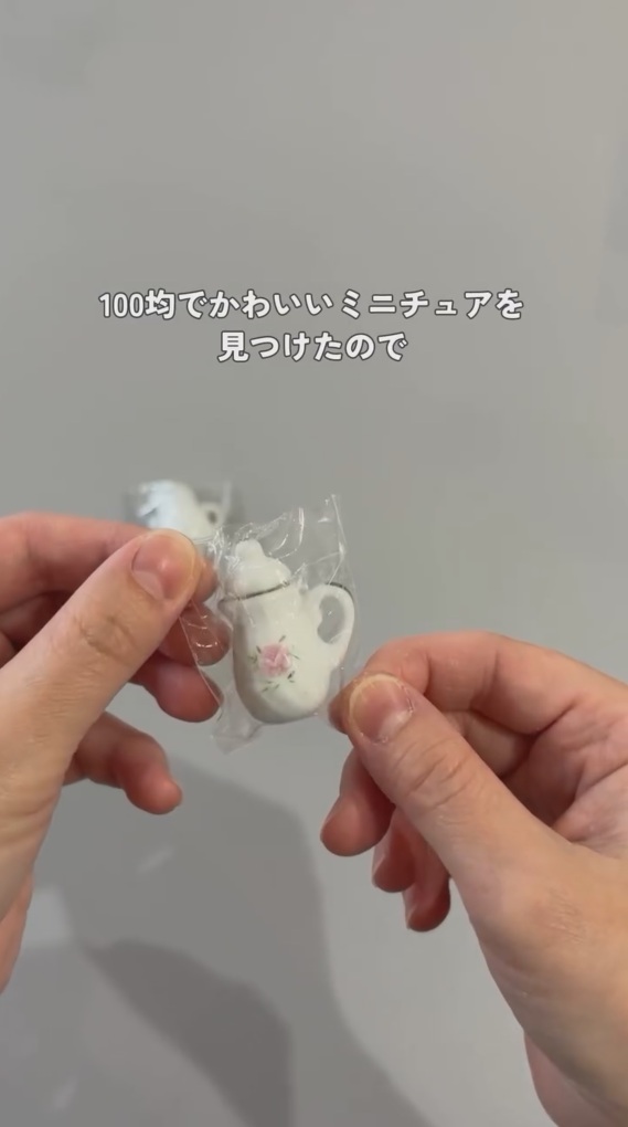 かわいいミニチュア！