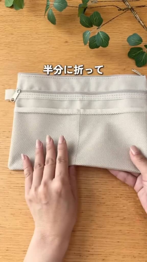 ダイソーのメッシュケース