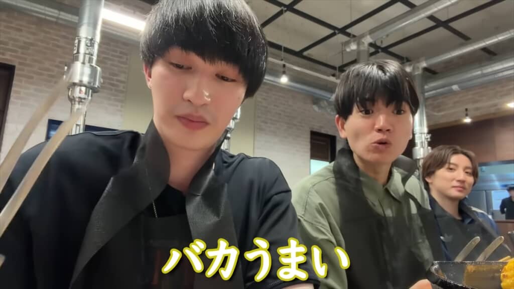アリーナツアー北海道公演後にジンギスカン屋で打ち上げする「SixTONES」
