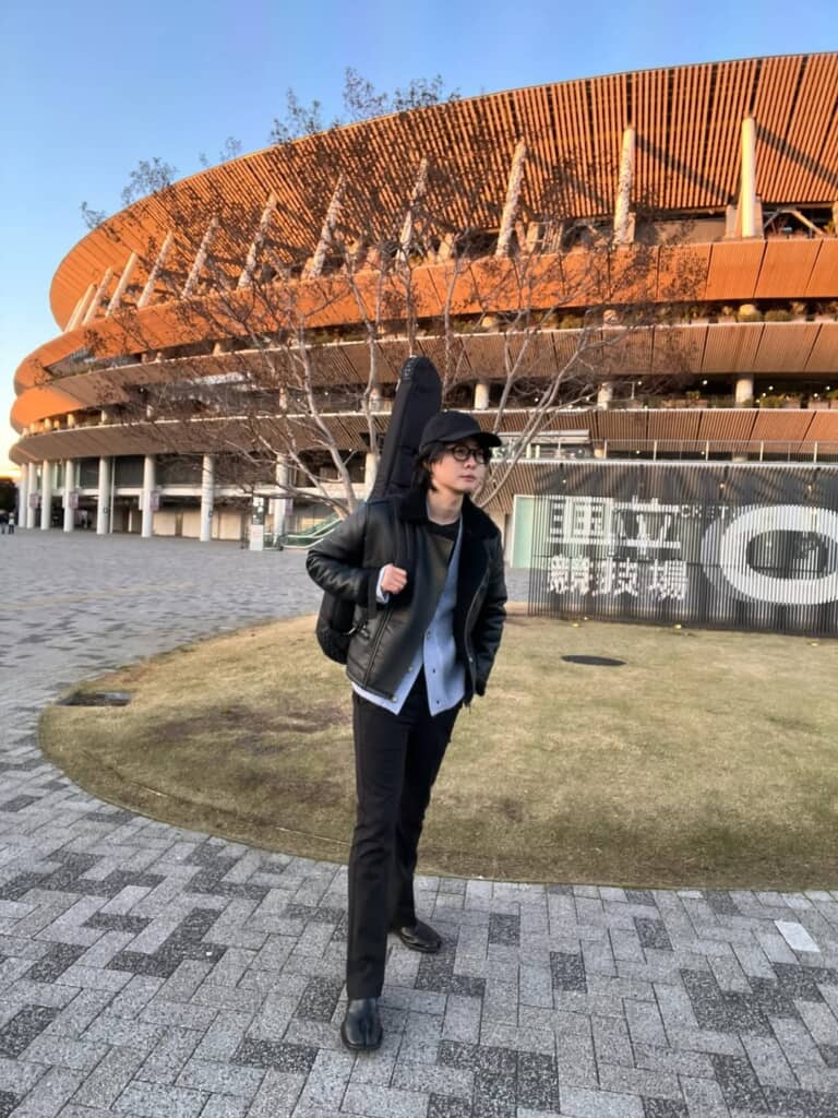 国立競技場を下見