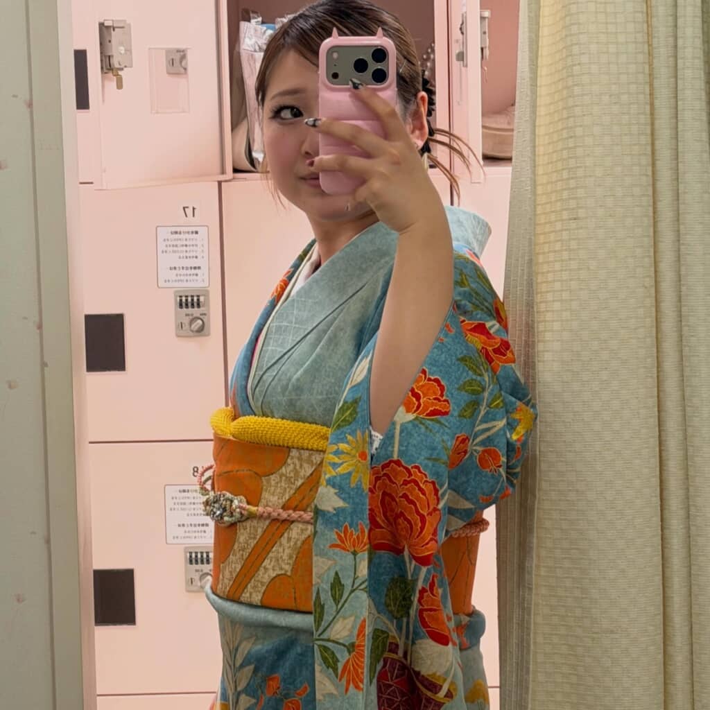 いとこの結婚式に着ていった着物は……？