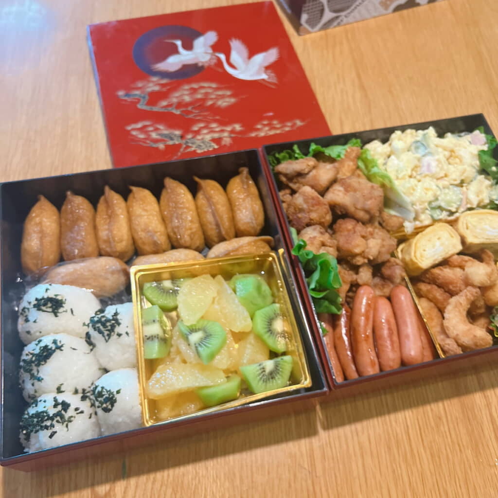 テンション上がるお弁当ですね！