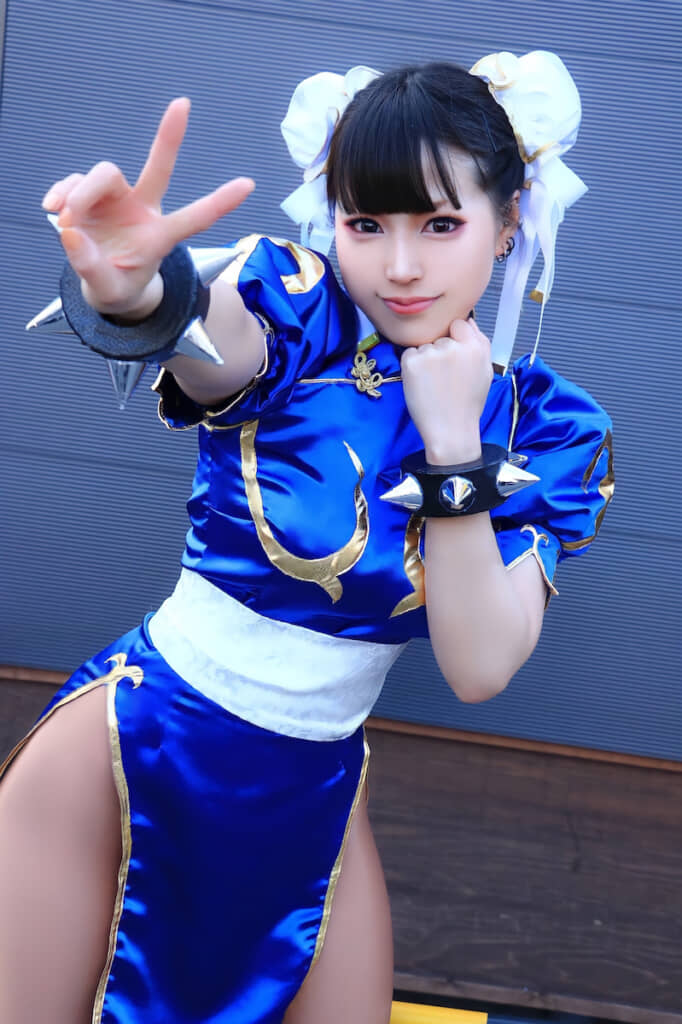 2019年に春麗のコスプレでイベント参加