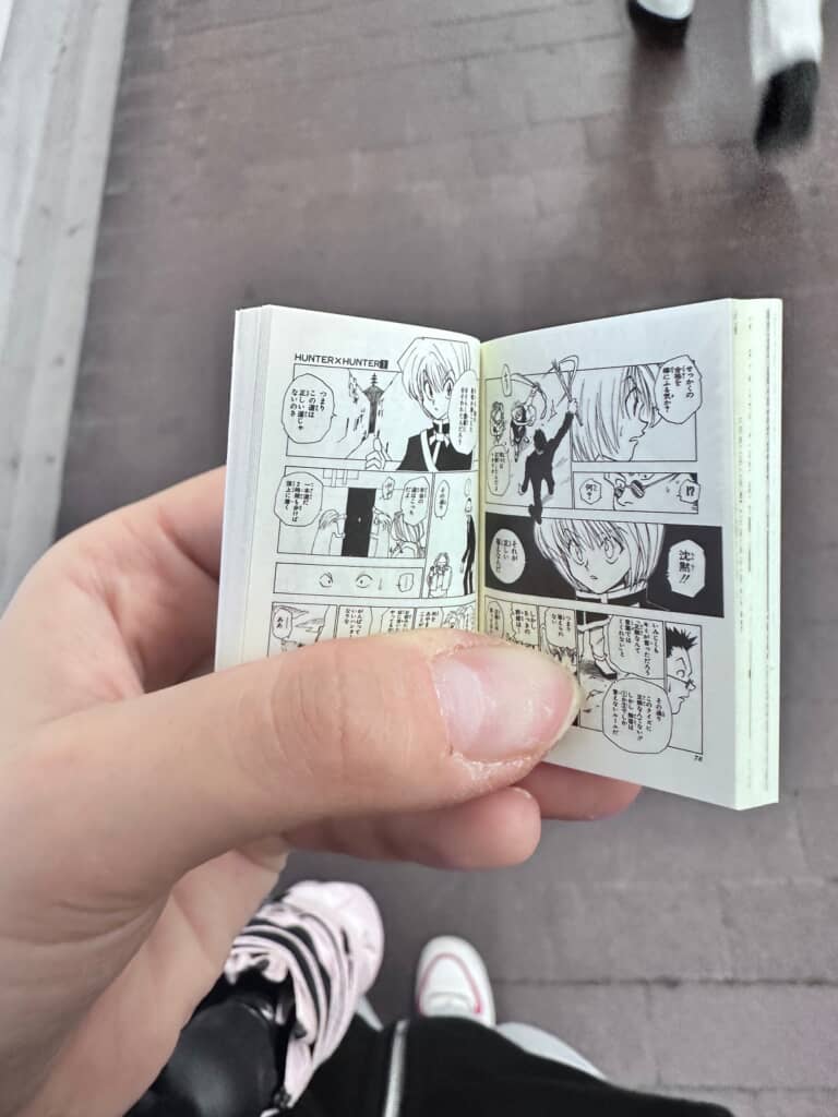 500円のカプセルトイで出てきたジャンプの豆本漫画がすごい
