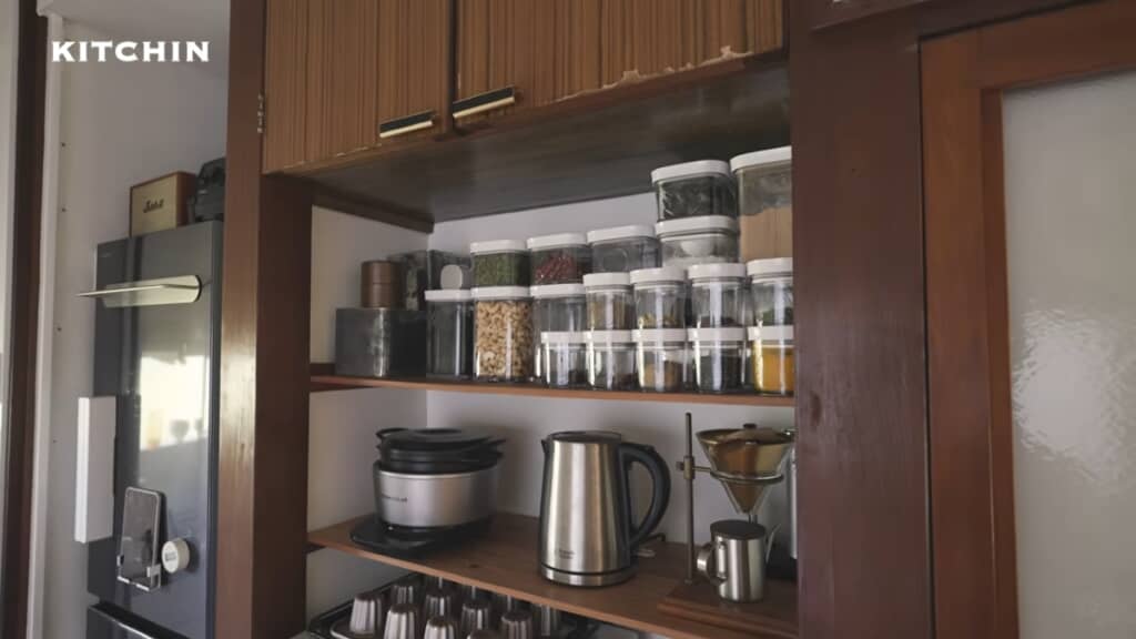 調味料の保存容器を統一