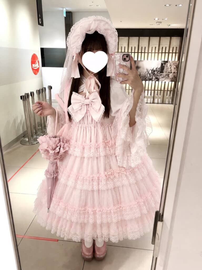 お姫様のよう