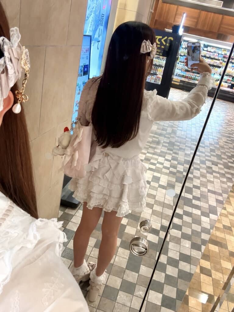 後ろ姿も完璧