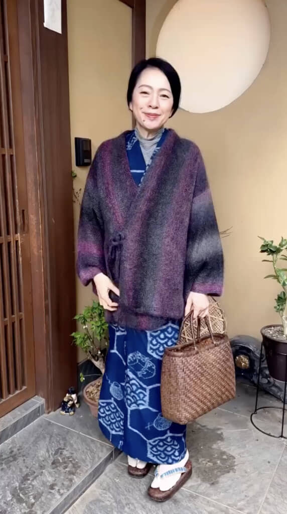 動きやすくておしゃれな和装コーデが完成