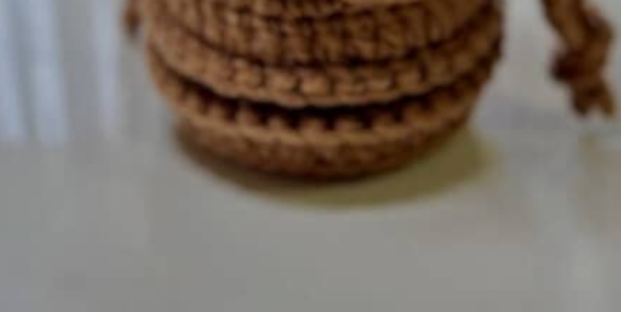 茶色の毛糸→地味かと思いきや…… サクサク編んだ“まさかの完成品”に「天才!!!」「売ってください」(1/3) | 編み物 ねとらぼ