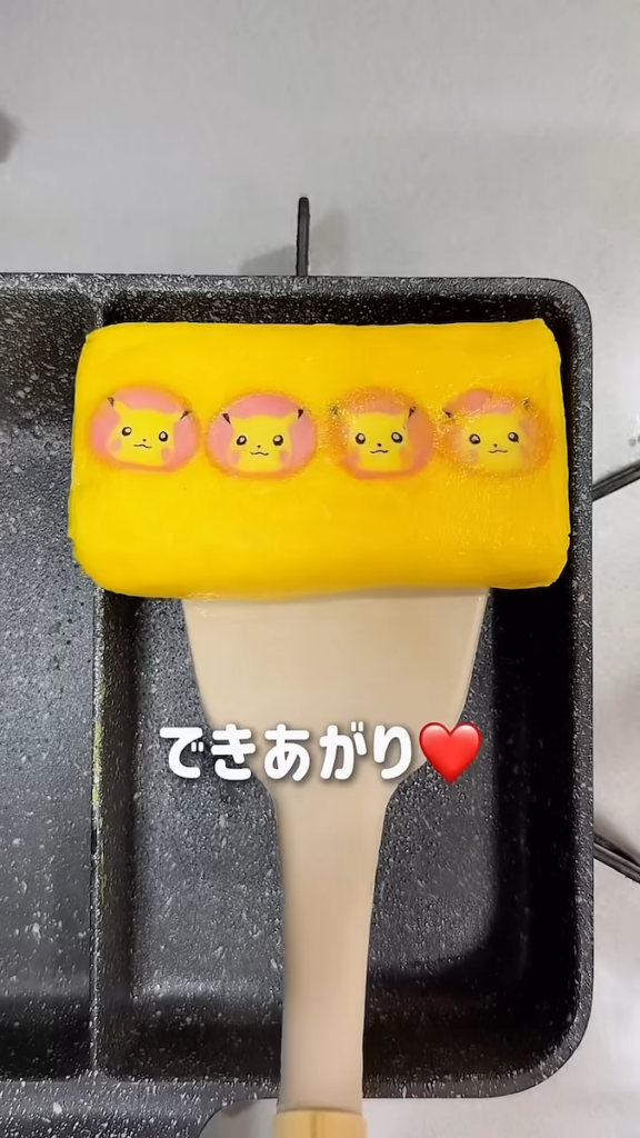 ピカチュウの卵焼き