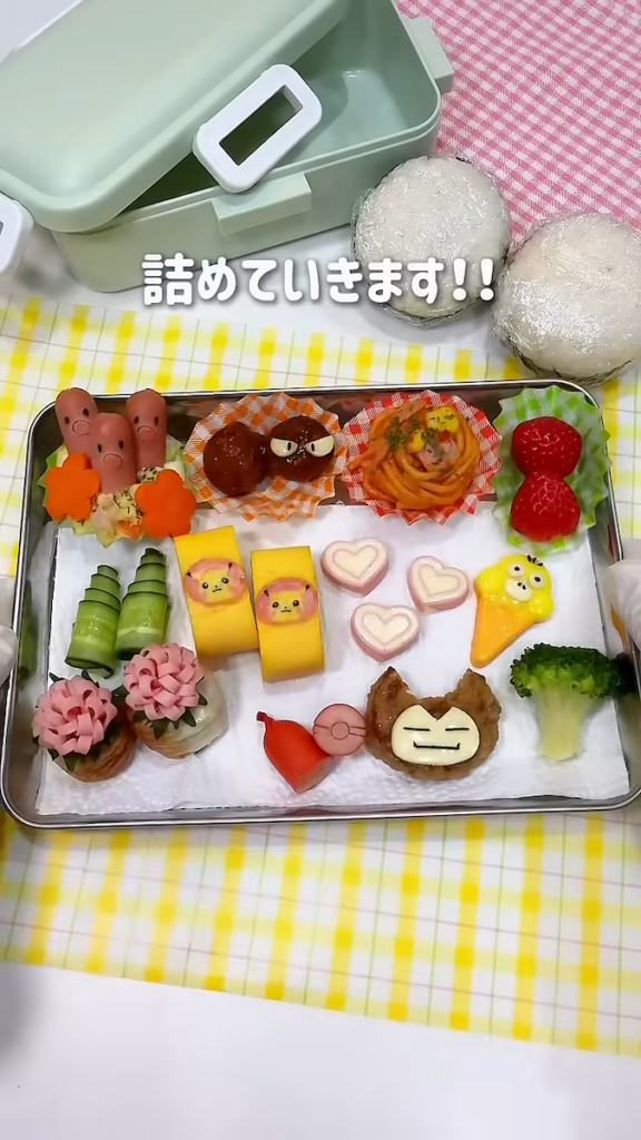 いよいよ盛り付けへ