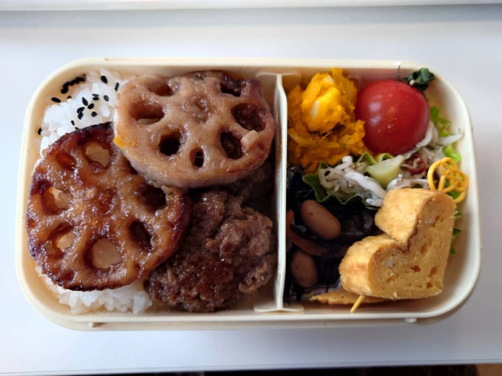 お野菜たっぷりのお弁当