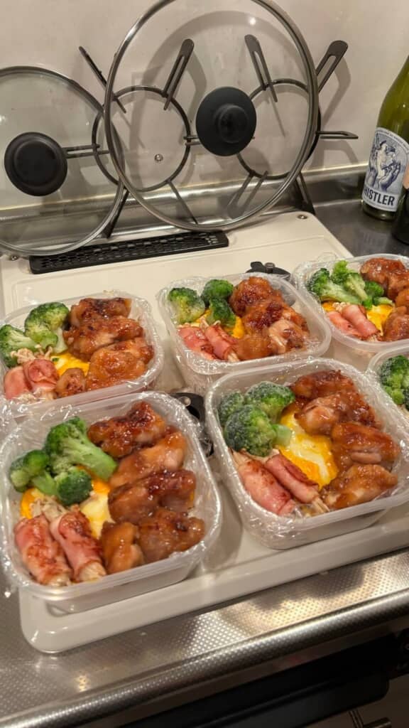 つやつやな照り焼きが食欲をそそりそう