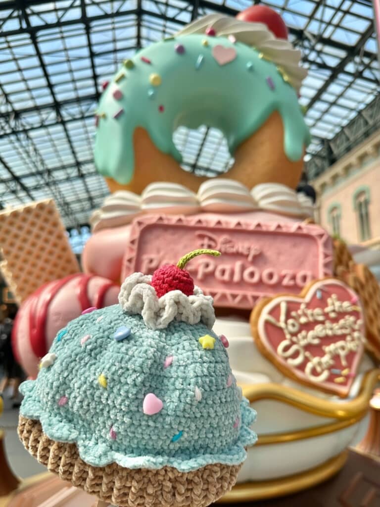 カップケーキのようなニット帽